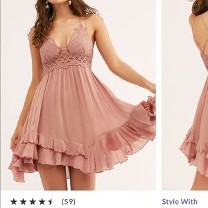 Free People One Adella Slip dress